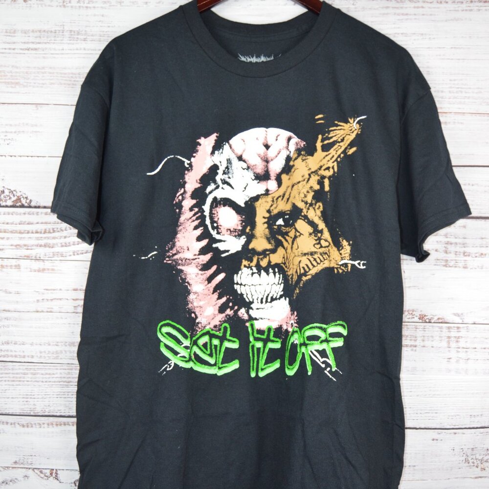 Offset Set It Off Tour T-shirt Tee Men’s Size Large 100% Cotton Rip Face NEW - Picture 3 of 13
